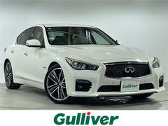 スカイライン 350GT ハイブリッド タイプSP 純正ナビ 全周囲カメラ 全方位運転支援システム クルーズコントロール メモリーシート レザーシート パワーシート シートヒーター スペアキー1本 ステアリングリモコン ビルトインETC 純正19AW 中古車画像