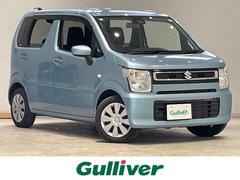 ワゴンR FA 4WD/デュアルセンサーブレーキサポート/誤発進抑制機能/後方誤発進抑制機能/車線逸脱警報/カーオーディオ/ビルトインETC/シートヒーター/オートライト/オートハイビーム/純正フロアマット 中古車画像