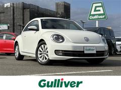 ザ・ビートル デザイン ナビ(CD/DVD/BT/AUX/SD) バックカメラ フルセグテレビ ドライブレコーダー ETC クルーズコントロール MTモード付AT オートライト スマートキー プッシュスタートボタン 中古車画像