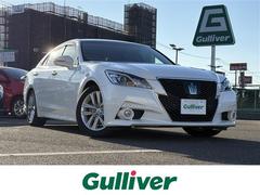 クラウンハイブリッド アスリートS ナビ(HDD/USB/BT/CD/DVD) バックカメラ フルセグテレビ サンルーフ レーダークルーズコントロール ドライブレコーダー ETC シートヒーター パワーシート ステアリングリモコン 中古車画像