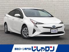 プリウス　Ｓ　禁煙車／カーナビ／スマートキー／プッシュスタート／バックカメラ／ＥＴＣ／ステアリングリモコン／オートライト／電格ミラー／パワーウインドウ／防眩ミラー（トヨタ）