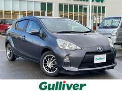 アクア G 純正ナビ フルセグTV ETC ドラレコ スマートキー プッシュスタート 電動ミラー 社外アルミホイール 社外アルミ&スタッドレス積み込み 中古車画像