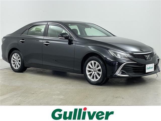 マークＸ(トヨタ) ２５０Ｇ　Ｆｏｕｒ　４ＷＤ・寒冷地仕様・純正ＳＤナビ＆ＴＶ＆ＢＴ＆ＣＤ＆ＤＶＤ・衝突軽減ブレーキ・レーンキープアシスト・レーダークルーズコントロール・ステアリングスイッチ・ミラーヒーター・Ｇエンスタ・夏冬タイヤ 中古車画像