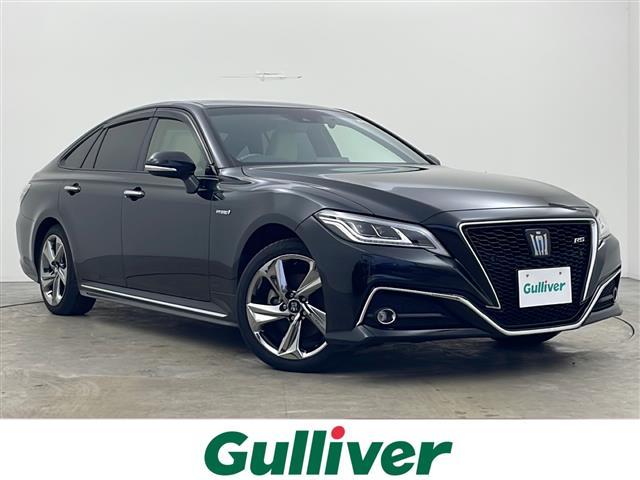 クラウンハイブリッド(トヨタ) ＲＳアドバンス　Ｆｏｕｒ　４ＷＤ　サンルーフ　白革シート　純正ナビ　フルセグＴＶ　バックカメラ　純正ドライブレコーダー　ビルトインＥＴＣ　ＵＳＢポート　電動パーキングブレーキ　オートブレーキホールド　トヨタセーフティセンス 中古車画像