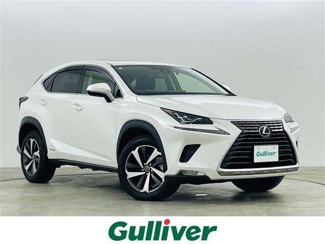 ＮＸ(レクサス) ＮＸ３００ｈ　バージョンＬ　Ｓ−ＶＳＣ　盗難防止システム　プリクラッシュセーフティ　クルーズコントロール　衝突軽減装置ブレーキ　レーンアシスト　レインセンサー　クリアランスソナー　純正ナビ　ＢＴ　ＴＶ　バックカメラ　サンルーフ 中古車画像