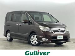 セレナ ハイウェイスター Vセレ+セーフティII SHV エマージェンシーブレーキ 純正フリップダウンモニター 純正ナビ フルセグTV/SD/CD/DVD/BT/USB/iPod 全方位カメラ 両側パワースライドドア アイドリングストップ プッシュスタート 中古車画像