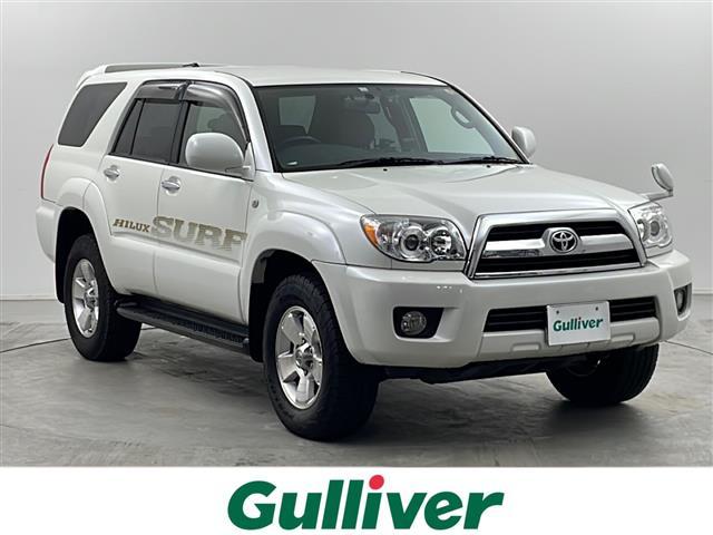 ハイラックスサーフ(トヨタ) ＳＳＲ−Ｇ　４ＷＤ　Aftermarketナビ　ドライブレコーダー　ＥＴＣ　電動格納ミラー　純正アルミホイール　純正フロアマット　フォグライト　リモコンキー 中古車画像