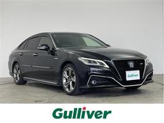 クラウンハイブリッド RS 衝突軽減ブレ―キ レーダークルーズコントロール フルセグTV Bluetooth シートヒーター シーケンシャルライト サンルーフ 純正ナビ 黒革レザーシート AC100V HUD LEDライト 中古車画像
