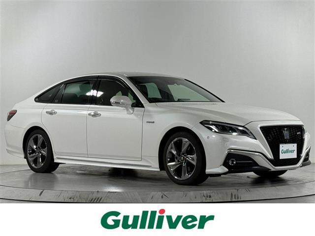 クラウンハイブリッド(トヨタ) ＲＳアドバンス　メーカーナビ　全方位カメラ　ドラレコ　クルコン　プリクラッシュ　レーンキープ　コーナーセンサー　パーキングアシスト　ＲＳＡ　ＨＵＤ　パーキングサポートブレーキ　ハーフレザー　シートヒーター 中古車画像