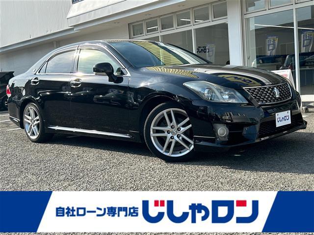 クラウン(トヨタ) アスリート　スペシャルパッケージ　◆スマートキー◆プッシュスタート◆バックカメラ◆ＥＴＣ◆クルーズコントロール◆ステアリングリモコン◆電動格納ドアミラー◆パワーウインドウ◆防眩ミラー◆オートライト◆エアロ◆オートライト◆取扱説明書 中古車画像