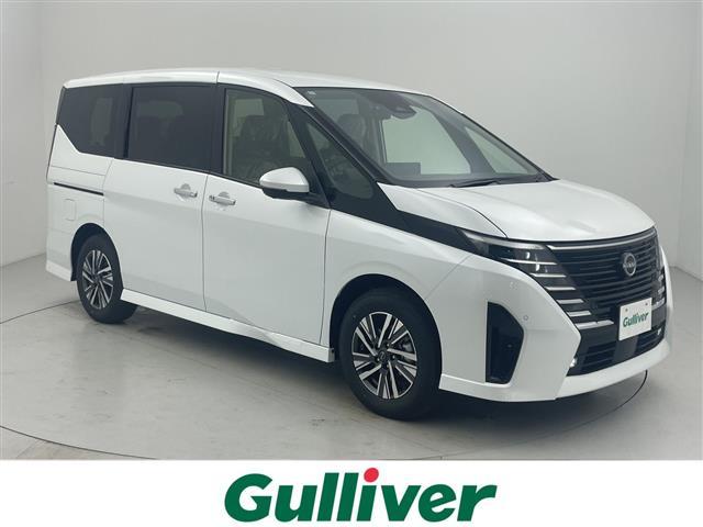 セレナ(日産) ｅ−パワー　ハイウェイスターＶ　登録済未使用車　純正１２．３インチナビ　アラウンドビューモニター　デジタルインナーミラー　両側パワースライドドア　前後ドライブレコーダー　ビルトインＥＴＣ２．０　Ｂｌｕｅｔｏｏｔｈ　フルセグ 中古車画像