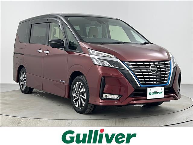 セレナ(日産) ｅ−パワー　ハイウェイスターＶ　純正ナビ　アラウンドビューモニター　両側パワースライドドア　プロパイロット　ＢＳＭ　クルーズコントロール　電動パーキングブレーキ　インテリジェントルームミラー　純正１６インチアルミホイール　ＥＴＣ 中古車画像