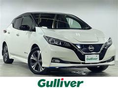 リーフ G 純正SDナビ 全方位 プロパイロット エマージェンシーブレーキ LED  ETC シートヒーター ブラインドスポットモニター スマートキー 純正17AW オートマチックハイビーム 純正フロアマット 中古車画像