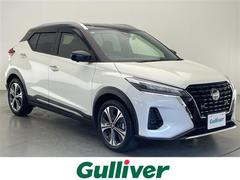 キックス X ツートーンインテリアエディション 禁煙車 純正9型SDナビ アラウンドビューモニター プロパイロット エマージェンシーブレーキ コーナーセンサー ブラインドスポット ドラレコ D/Nシートヒーター ハンドルヒーター デジタルインナー 中古車画像