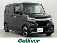 N-BOXカスタム G・Lターボホンダセンシング 純正メモリナビ バックモニター ETC 両側パワースライドドア ハーフレザーシート フルセグTV Bluetooth接続 パドルシフト 衝突被害軽減ブレーキ 中古車画像