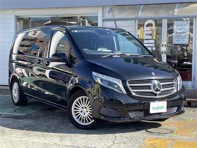 Ｖクラス(メルセデス・ベンツ) Ｖ２２０ｄ　純正ナビ　両側パワースライドドア　黒革シート　レーダーセーフティＰＫＧ　ＥＴＣ　パワーバックドア 中古車画像