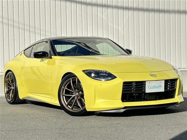 フェアレディＺ(日産) プロトスペック　ワンオナ　ＨＫＳDampers　ＨＫＳマフラー　専用イエローキャリパー　純正メモリナビ　フルセグ　ＵＳＢ　Ｂｌｕｅｔｏｏｔｈ　バックカメラ　３蓮メーター　ビルトインＥＴＣ　ハーフレザーシート 中古車画像