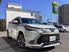 カローラクロス ハイブリッド Z ワンオーナー ハーフレザー シートヒーター ディスプレイオーディオ フルセグ 全方位カメラ フルセグ パワーシート BSM ETC2.0 パワーバックドア モデリスタスポイラー ドライブレコーダー 中古車画像