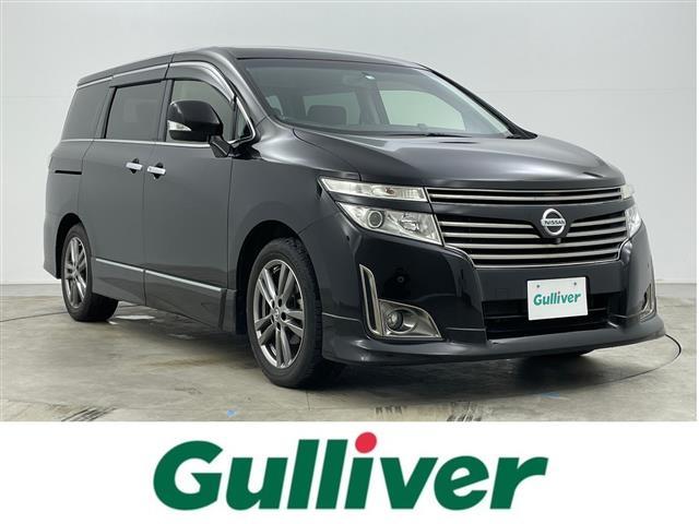 エルグランド(日産) ２５０ハイウェイスターアーバンクロム　ナビ　１０．２インチフリップダウンモニター　両側電動スライドドア　ＨＩＤヘッドライト　バックカメラ　フルセグ　Ｂｌｕｅｔｏｏｔｈ　コーナーセンサー　スマートキー　ＣＤ／ＤＶＤ再生　純正アルミホイール 中古車画像