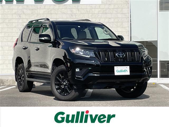 ランドクルーザープラド(トヨタ) ＴＸ　Ｌパッケージ　マットブラックエディション　純正ナビ（ＡＭ／ＦＭ／ＢＴ／ＵＳＢ）　バックカメラ　パノラマビューモニタ　ステアリングスイッチ　レーダークルーズコントロール　横滑り防止機能　オートハイビーム　革シート 中古車画像