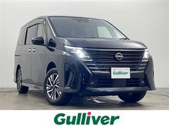 セレナ ハイウェイスターV 4WD Bluetooth AM FM ビルトインETC 前席シートヒーター 後席シートヒーター ステアリングヒーター パドルシフト 両側パワースライドドア 純正AW 前後コーナーセンサー サンシェー 中古車画像