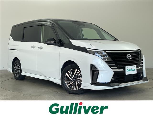 セレナ(日産) ｅ−パワー　ハイウェイスターＶ　・プロパイロット・純正１２．３インチナビ＆フルセグ＆ＢＴ＆ＵＳＢ＆ＨＤＭＩ・アラウンドビューモニター・前席シートヒーター・純正前後ドライブレコーダー・デジタルインナーミラー・両側パワースライドドア 中古車画像