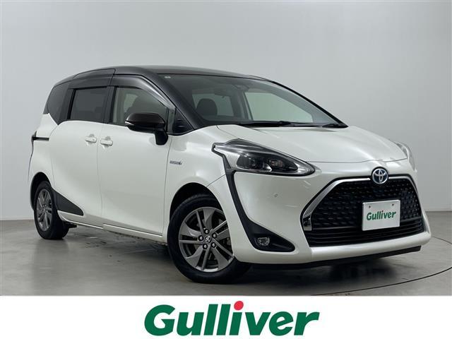 シエンタ(トヨタ) ハイブリッドＧ　クエロ　純正ナビ　バックカメラ　フルセグテレビ　ビルトインＥＴＣ　両側パワースライドドア　クルーズコントロール　衝突軽減ブレーキ　レーンキープアシスト　オートマティックハイビーム　純１５インチ正アルミホイール 中古車画像