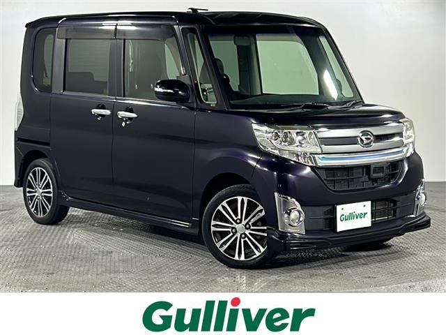 タント(ダイハツ) カスタムＲＳ　トップエディションＳＡ　県外仕入れ　禁煙車　Aftermarketナビ　バックカメラ　スマートアシスト　両側パワースライド　ＬＥＤヘッドライト　純正１５インチアルミ　ハーフレザーシート　Aftermarketフロアマット　スマートキー　プッシュスタート 中古車画像