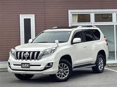 ランドクルーザープラド TX Lパッケージ・G-フロンティア サンルーフ モデリスタエアロ 茶革シート 前席パワーシート 前席シートヒーター アルパインナビ  バックカメラ アルパインフリップダウンモニター 電動格納サードシート 純正アルミホイール 中古車画像