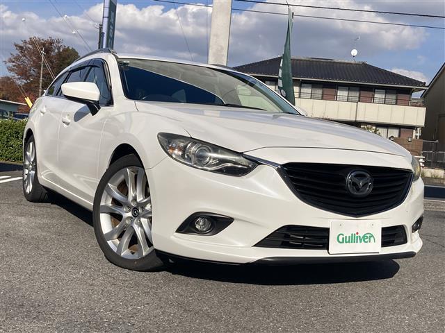 アテンザワゴン(マツダ) ＸＤ　フルセグテレビ　ＤＶＤ再生機能　メモリーナビ　クルーズＣ　オ−トエアコン　キーレス　ＥＴＣ車載器　ドラレコ　ＡＢＳ　パワーウインドウ　カーテンエアバック　Ａライト　ＷエアＢ　パワーステアリング 中古車画像