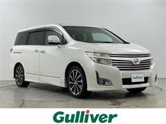 エルグランド 250ハイウェイスター WD・片側パワスラ・横滑り防止装置・HIDオートライト・MTモード付AT・ETC・WAC・スマートキー・ハーフレザーシート・オットマン・積込冬タイヤ社外AWセット・リアドアウィンドウサンシェード 中古車画像