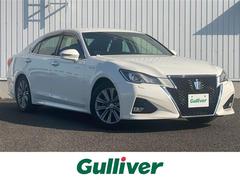 クラウンハイブリッド アスリートG レザーエアシート 純正ナビ フルセグ DVD再生 Bluetooth バックカメラ クルーズコントロール LEDオートライト 2メモリーパワーシート カードキー ビルトインETC 純正17AW 中古車画像