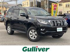 ランドクルーザープラド TX 4WD 社外9型ナビ フルセグTV バックカメラ LEDヘッドライト ETC シートカバー トヨタセーフティセンス レーダークルーズ クリアランスソナー スペアタイヤ 中古車画像