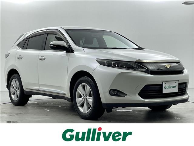 ハリアー(トヨタ) エレガンス　トヨタ純正９インチナビ　型式：ＮＳＺＴ−Ｙ６２Ｇ（ＦＭ／ＡＭ／ＢＴ／ＣＤ／ＤＶＤ）バックカメラ　スペアキー１本　AftermarketＥＴＣ　純正フロアマット　合皮シート　電動シート　純正１７インチアルミホイール 中古車画像