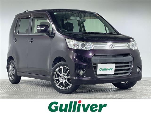 ワゴンＲスティングレー(スズキ) Ｘ　Aftermarketナビ　ワンセグ　ＣＤ　ＤＶＤ　Ｂｌｕｅｔｏｏｔｈ　プッシュスタート　革巻ステアリング　アイドリングストップ　Aftermarket前後ドライブレコーダー　ＨＩＤヘッドランプ　オートライト　フォグ　Aftermarket１４インチＡＷ 中古車画像