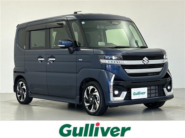 スペーシアカスタム(スズキ) ハイブリッドＸＳ　禁煙　Aftermarket８インチナビ　両側パワースライドドア　バックカメラ　シートヒーター　ステアリングヒーター　ＥＴＣ　追従クルコン　ドラレコ型ミラー　衝突軽減　コーナーセンサー　レーンキープ　Ｂｌｕｅｔｏｏｔｈ 中古車画像