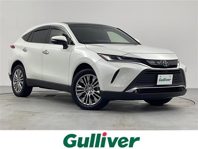 ハリアー(トヨタ) Ｚ　レザーパッケージ　禁煙車　純正１２．３インチナビ（ＡＭ／ＦＭ／ＵＳＢ／ＢＴ／フルセグ／ＡＵＸ／ＭＩＲＣＡＳ＋）　パノラミックビューカメラ　ビルトインＥＴＣ　ＪＢＬサウンド　モード切替　プッシュスタート 中古車画像