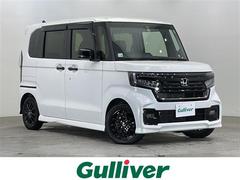 N-BOXカスタム L スタイル+ブラック ブラック塗装14インチアルミ オートリトラミラー 両側パワースライドドア アレルクリーンプラスシート ステアリングリモコン プラズマクラスター 前席シートバックテーブル シートヒーター 純正ナビ 中古車画像