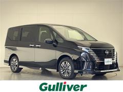 セレナ e-パワー ハイウェイスターV 禁煙車 エマージェンシーブレーキ 純正9型ディスプレイオーディオ プロパイロット アラウンドビューモニター ハンズフリー両側電動スライドドア クリアランスソナー 純正前後ドライブレコーダー ETC 中古車画像