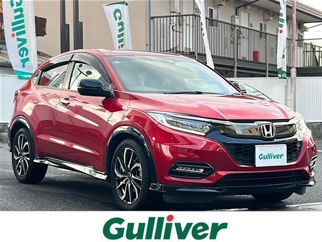 ヴェゼル(ホンダ) ハイブリッドＲＳ・ホンダセンシング　ワンオーナー　社外１０インチメモリナビ　Ｈｏｎｄａ　ＳＥＮＳＩＮＧ　アイドリングストップ　バックカメラ 中古車画像