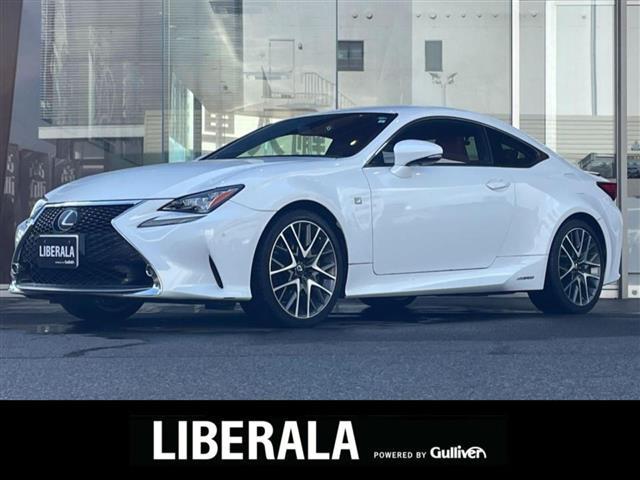 ＲＣ(レクサス) ＲＣ３００ｈ　Ｆスポーツ　純正ナビ／ＴＶ／ＢＴ／ＵＳＢ／ＤＶＤ／ＳＤ／バックカメラ／プリクラッシュセーフティ／レーダークルーズ／クリアランスソナー／前後ドラレコ／レザーシート／シートヒーター／エアーシート／パワーシート 中古車画像