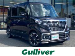 スペーシアカスタム ハイブリッドXS ◇社外ナビ(AM/FM/BT/DVD/AUX)・ワンセグTV◇追従付きクルーズコントロール◇アイドリングストップ◇ステアリングスイッチ◇シートヒーター◇パーキングアシスト◇衝突軽減システム 中古車画像