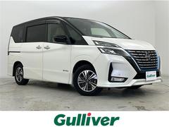 セレナ e-パワー ハイウェイスターV 禁煙車/後席モニター/プロパイロット/全周囲/衝突軽減/車線維持/後側方支援/純正ナビ/フルセグTV/デジタルミラー/ドラレコ/ビルトインETC/革巻ステアステアスイッチ/スマートキー/純正15AW 中古車画像