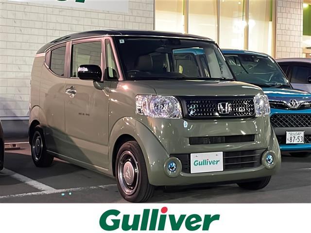 Ｎ−ＢＯＸスラッシュ(ホンダ) Ｇ・Ｌインテリアカラーパッケージ　純正ナビ　地デジＴＶ　サウンドマッピングシステム　バックカメラ　ディスチャージ　ツートンカラースタイル　専用シート　シートヒーター　専用ホイール　ビルトインＥＴＣ　スマートキー 中古車画像