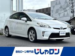 プリウス Sツーリングセレクション 禁煙車 社外ナビ フルセグTV LEDヘッドライト ETC ミュージックプレイヤー接続 中古車画像