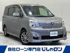 ヴォクシー ZS 煌III 本土仕入 純正ナビ フルセグTV ETC CD再生 Bluetooth接続 バックカメラ 両側パワースライドドア 純正フロアマット 純正アルミホイール オートライト スマートキー プッシュスタート 中古車画像