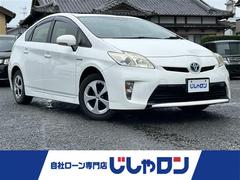 プリウス L /ナビ(AVIC-MRZ05)/TV/CD/DVD/ETC/バックカメラ/ヘッドライトレベライザー/社外フロアマット/純正アルミホイール/ドアバイザー/ステアリングスイッチ(反応なし) 中古車画像