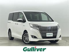 エスクァイア ハイブリッドGi プレミアムパッケージ クリアランスソナー 衝突軽減 純正フリップダウンモニター 純正9インチナビ BT/CD/DVD/AM/FM バックカメラ 両側パワースライドドア シートヒーター エアシート ETC プッシュスタート 中古車画像