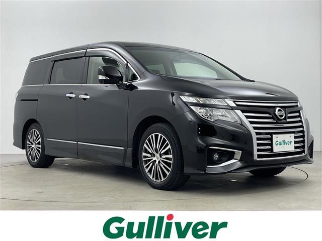 エルグランド(日産) ２５０ハイウェイスタープレミアム　純正ナビ☆両側パワースライドドアドライブレコーダーフルセグテレビビルトインＥＴＣＤ／Ｎパワーシート純正フリップダウンモニターパワーバックドア☆アラウンドビューモニター 中古車画像