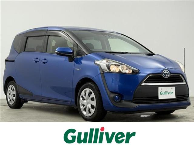 シエンタ(トヨタ) ハイブリッドＧ　純正ナビ　フルセグＴＶ　トヨタセーフティセンス　プリクラッシュセーフティ　両側パワースライドドア　ドライブレコーダー　ＥＴＣ２．０　スマートキー　プッシュスタート　ドライブモード切替　コーナーポール 中古車画像